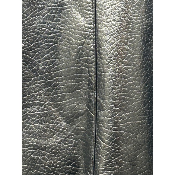 Rodeo Drive Leather Bomber Jacket Mens 46 Black Heavyweight YKK Rugged Luxury - Picture 10 of 13